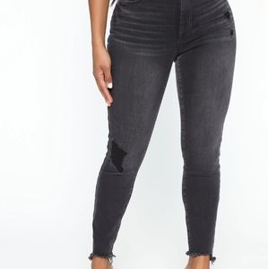 Hallie Sculpting ankle jeans